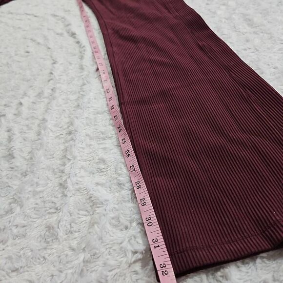 Athleta x Alicia Keys Small Goddess Bodysuit Red Spiced Jumpsuit Womens 450639 - Picture 8 of 11